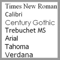 wasteful fonts